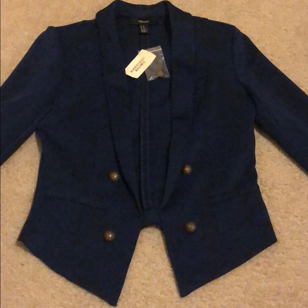 Navy blazer